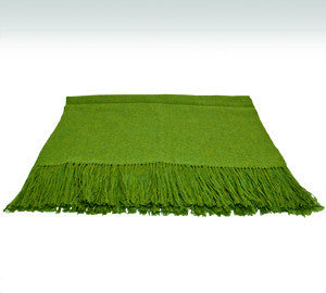 100% Alpaca Diamond Weave Blanket