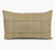 Raw Silk Stripe Pillow - Rectangle