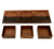 Wooden Tray Set